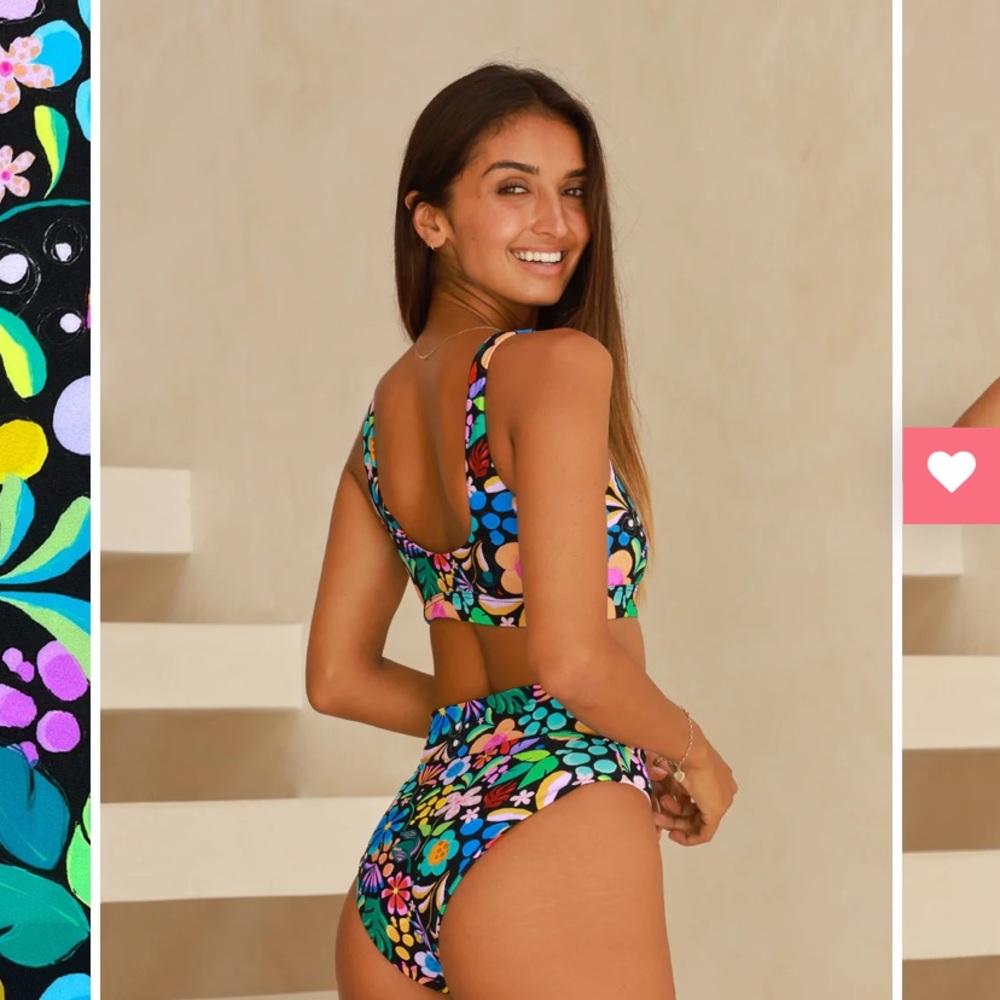 Infamous Swim Ginger Bikini Bottoms (L) and Gia Bikini Top (XL)